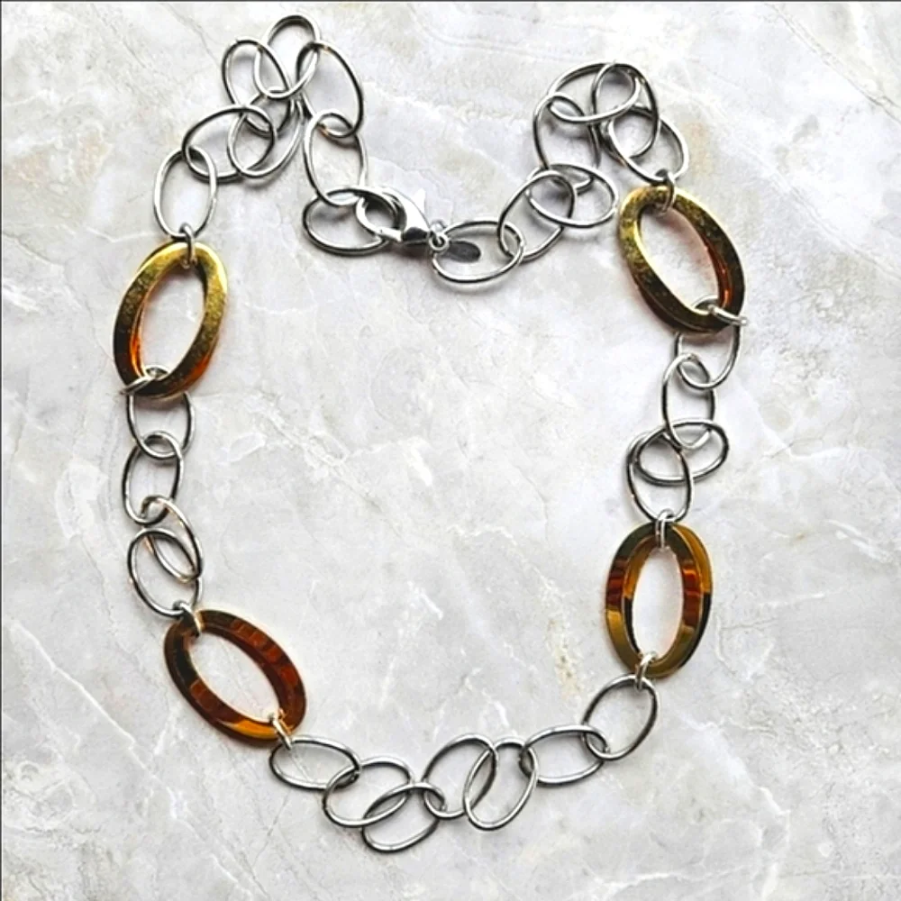 Milor Gold and Silver  Necklace